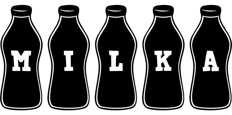 Milka bottle logo