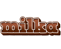 Milka brownie logo
