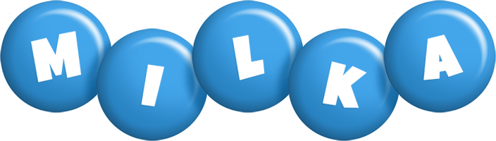 Milka candy-blue logo