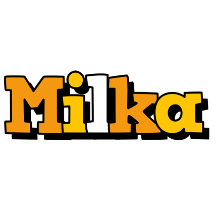 Milka cartoon logo
