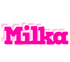 Milka dancing logo