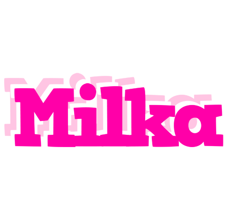 Milka dancing logo