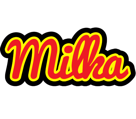 Milka fireman logo