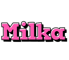 Milka girlish logo