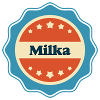 Milka labels logo