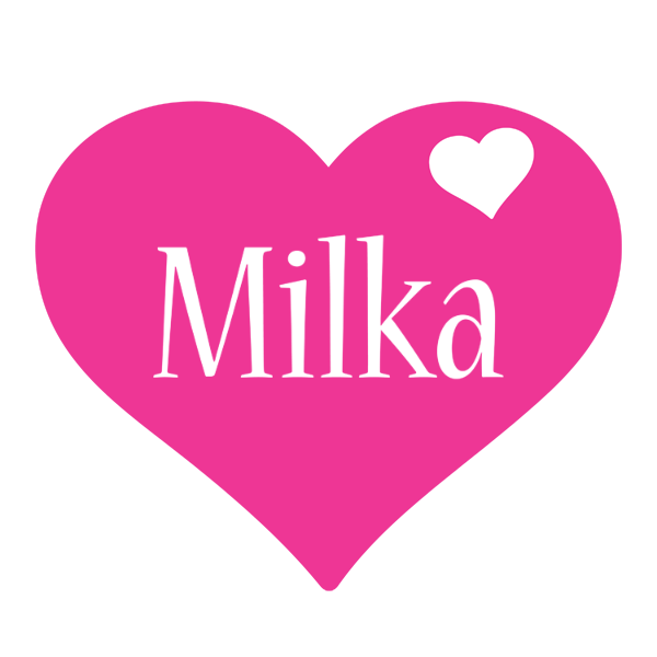Milka love-heart logo