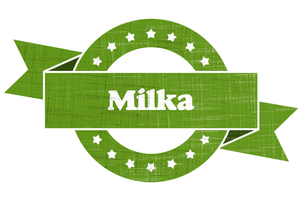 Milka natural logo