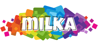 Milka pixels logo