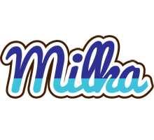 Milka raining logo