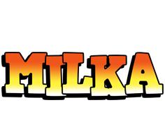 Milka sunset logo