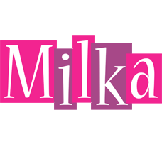 Milka whine logo