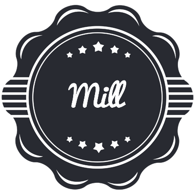Mill badge logo