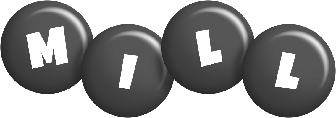 Mill candy-black logo