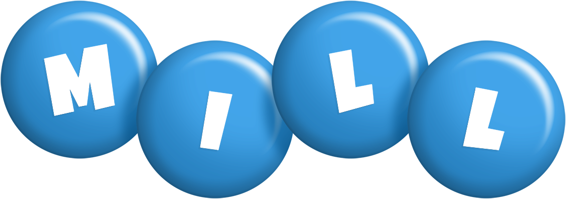 Mill candy-blue logo