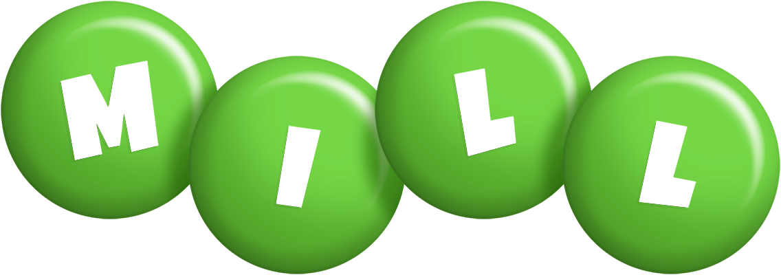 Mill candy-green logo