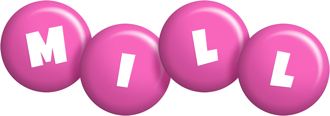 Mill candy-pink logo