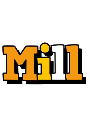 Mill cartoon logo