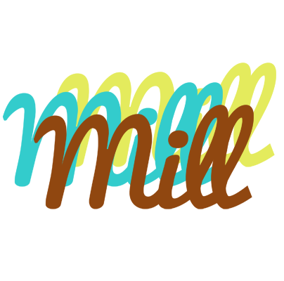 Mill cupcake logo