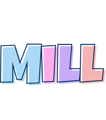 Mill pastel logo