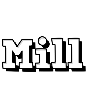 Mill snowing logo