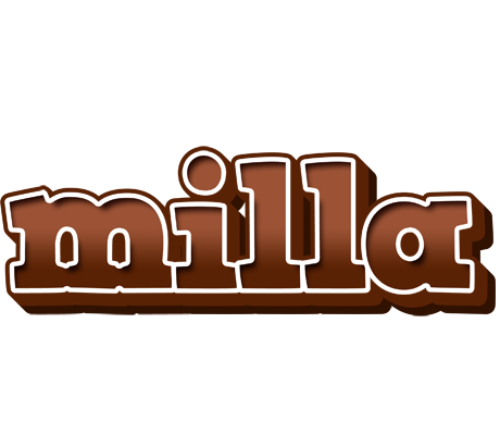 Milla brownie logo