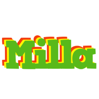 Milla crocodile logo