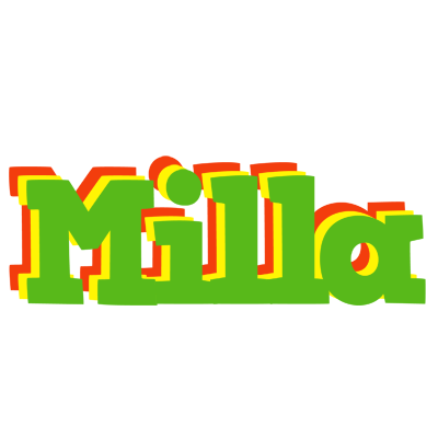 Milla crocodile logo
