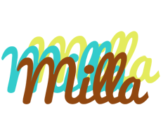 Milla cupcake logo