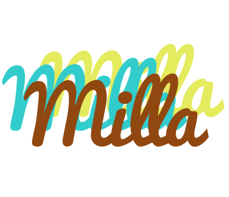 Milla cupcake logo