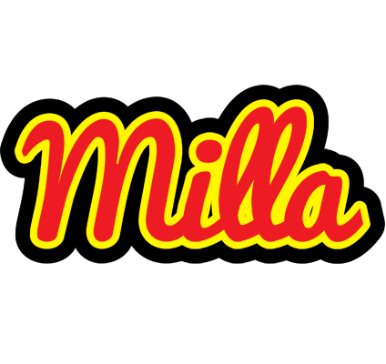 Milla fireman logo