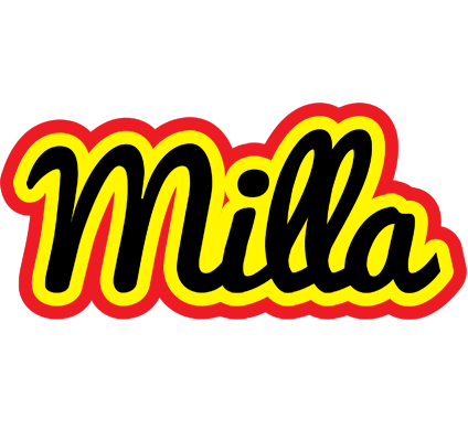 Milla flaming logo
