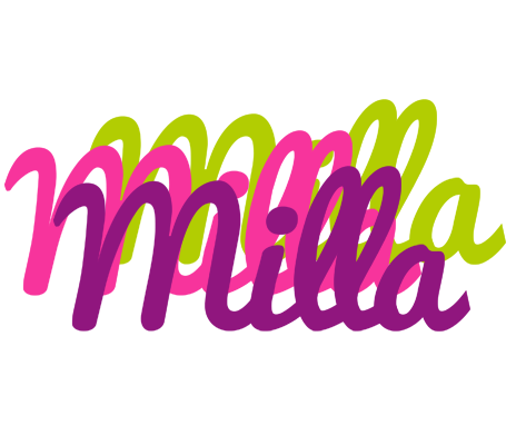 Milla flowers logo