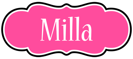 Milla invitation logo