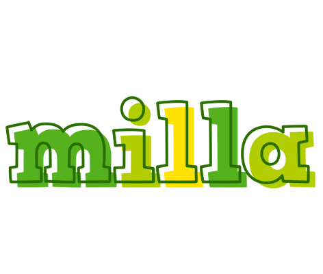 Milla juice logo