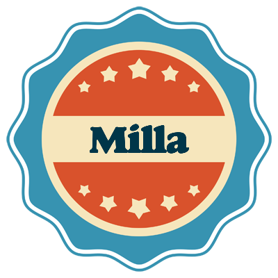 Milla labels logo
