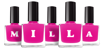 Milla nails logo