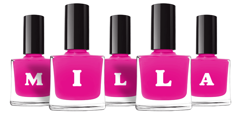 Milla nails logo