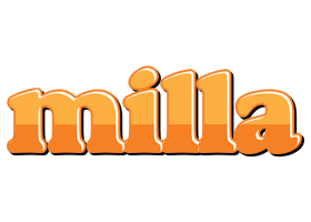 Milla orange logo