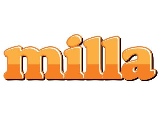 Milla orange logo