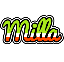 Milla superfun logo