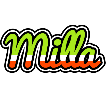 Milla superfun logo