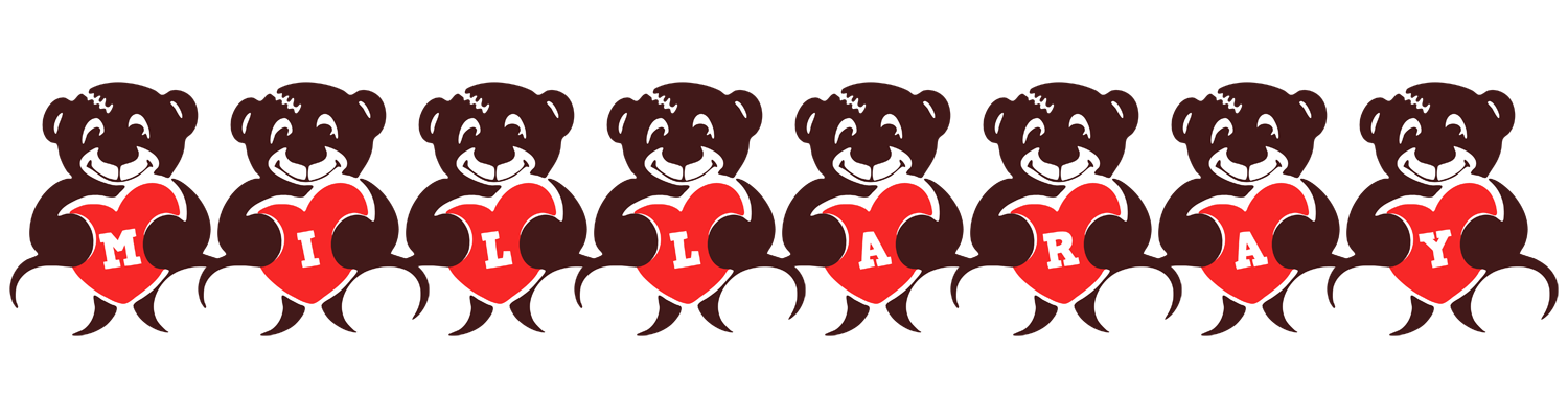 Millaray bear logo