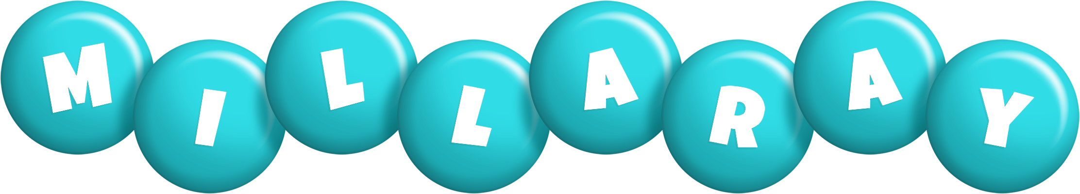 Millaray candy-azur logo