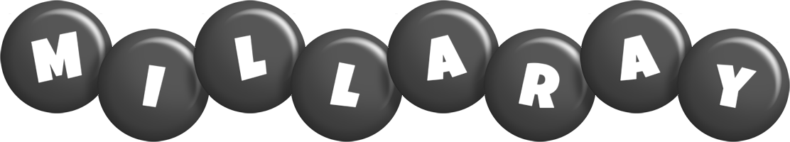 Millaray candy-black logo