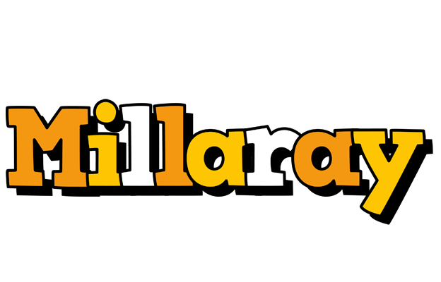 Millaray cartoon logo