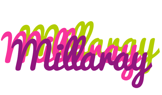 Millaray flowers logo