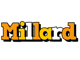 Millard cartoon logo