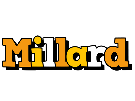 Millard cartoon logo