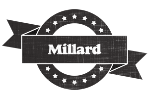 Millard grunge logo