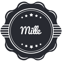 Mille badge logo